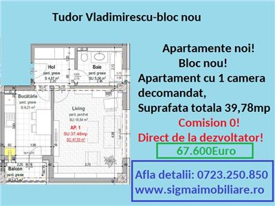 Apartamente noi Iasi, Tudor Vladimirescu